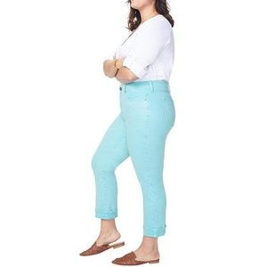 CURVES 360 BY NYDJ Slim Straight-Leg Ankle Jeans